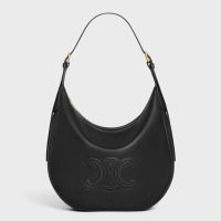 Celine Heloise Bag in Supple Calfskin Black